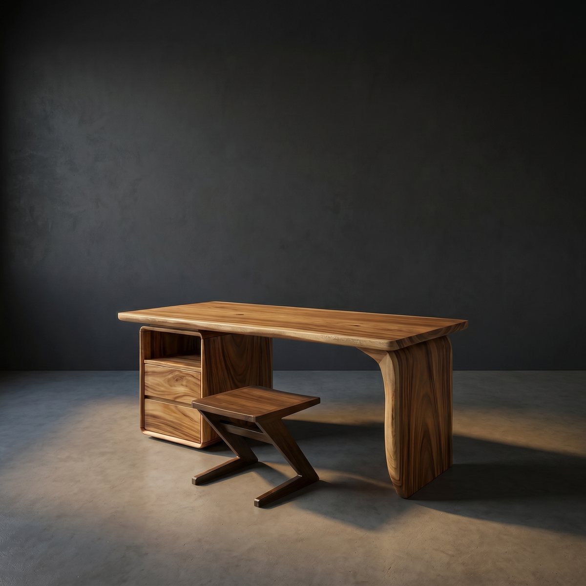 Natural wood grain detail