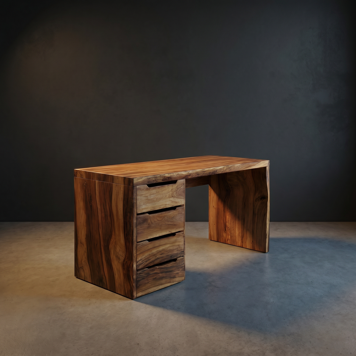 Natural wood grain detail