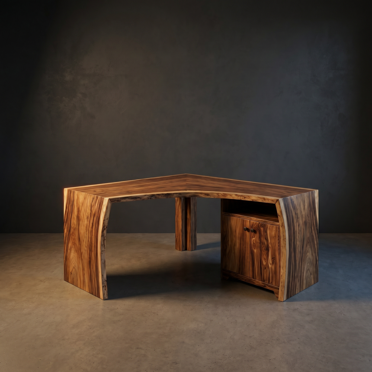 Natural wood grain detail