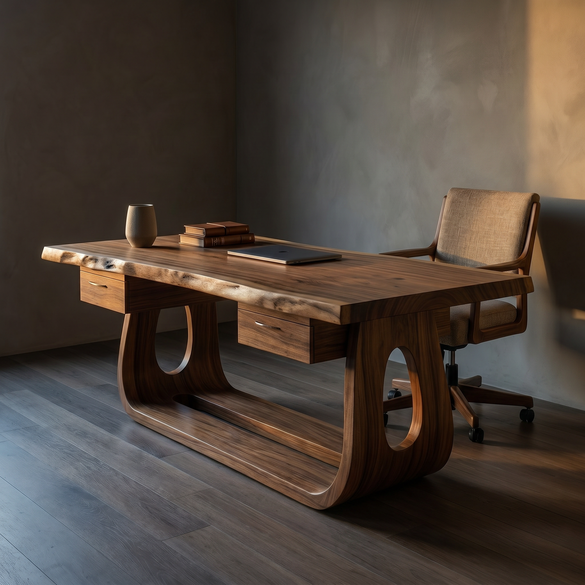 Natural wood grain detail