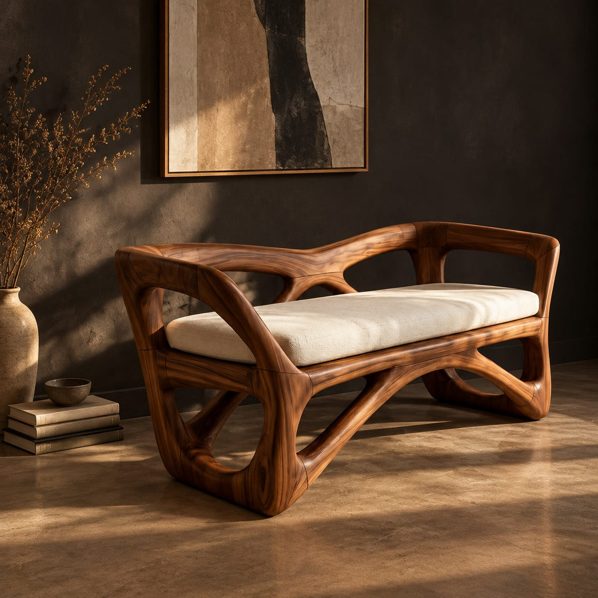 Natural wood grain detail