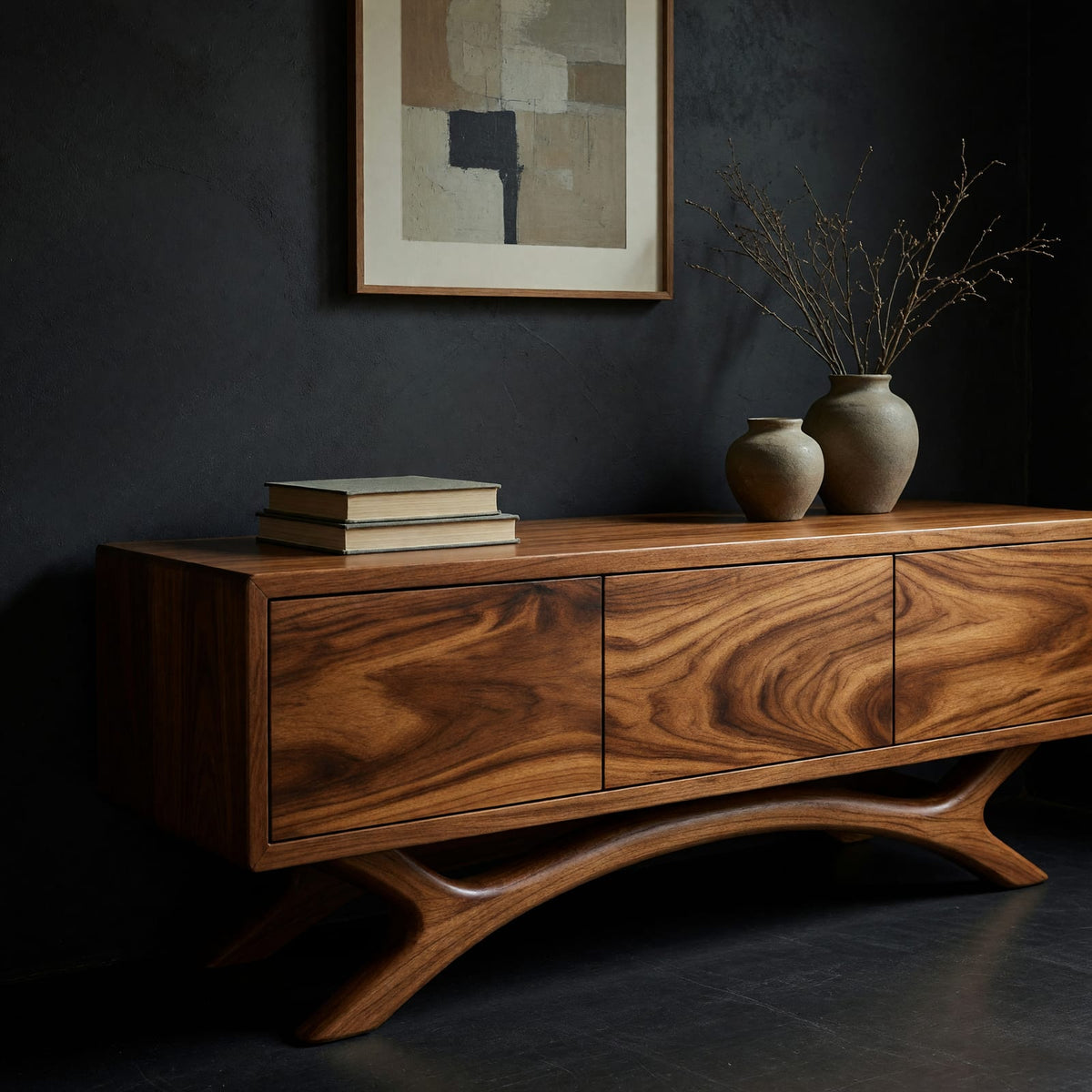 Natural wood grain detail