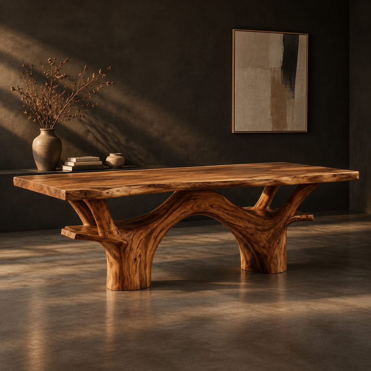 Natural wood grain detail