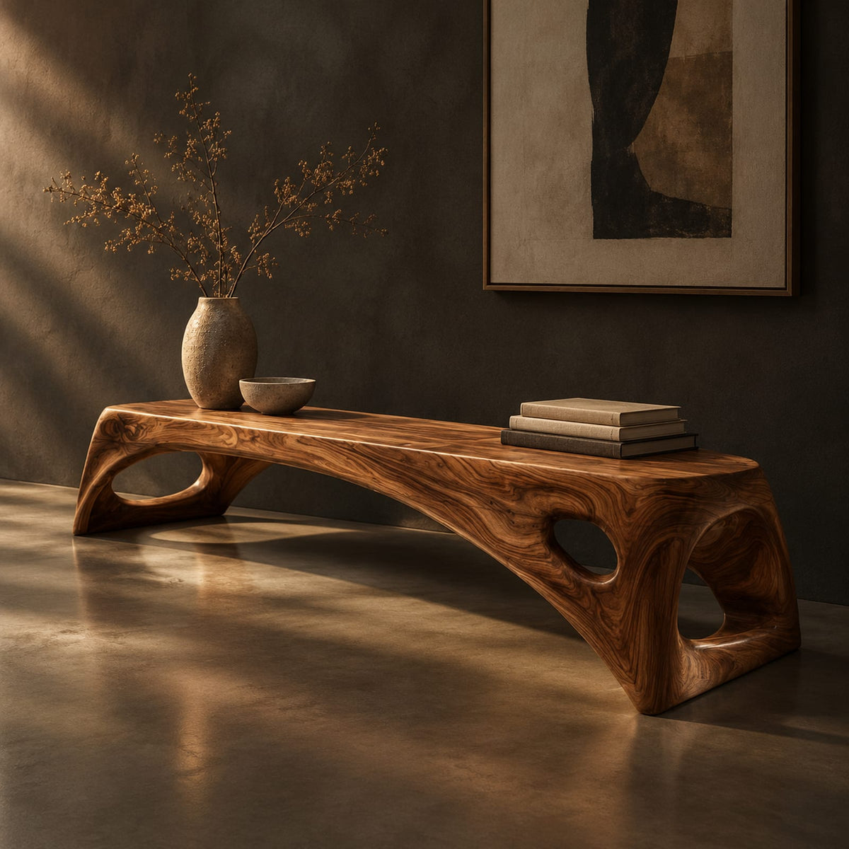 Natural wood grain detail