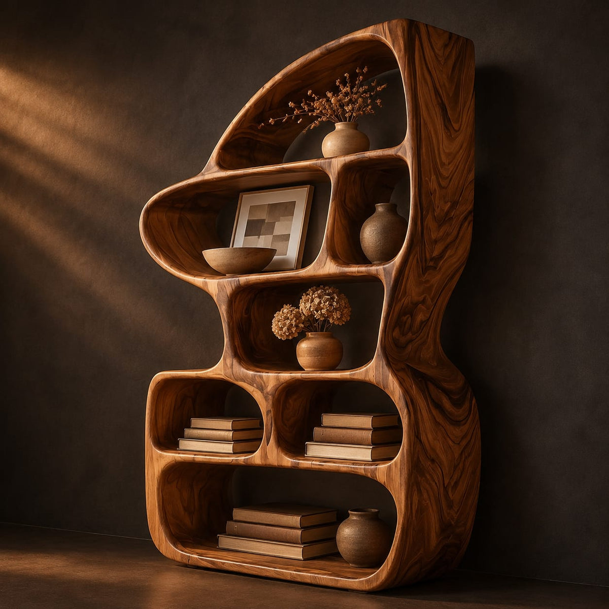 Natural wood grain detail