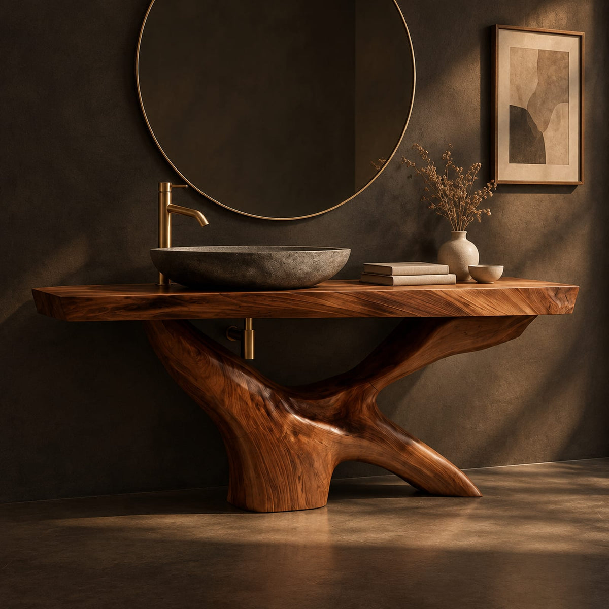 Natural wood grain detail