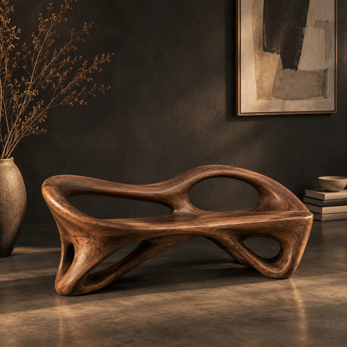 Natural wood grain detail
