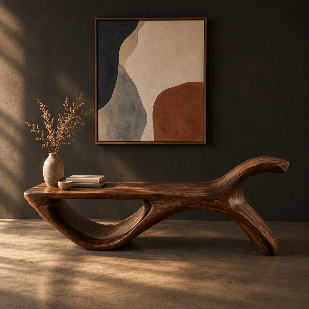 Natural wood grain detail