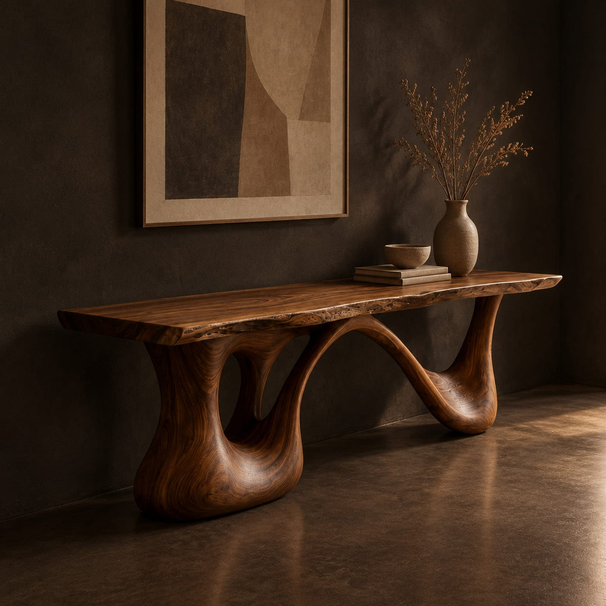 Natural wood grain detail