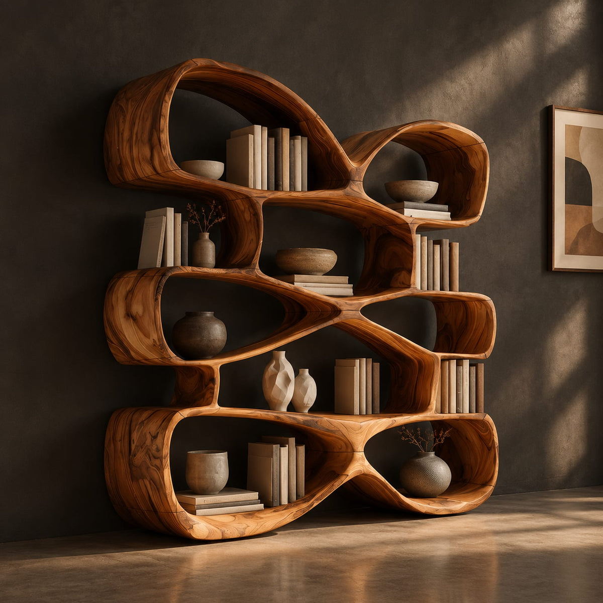Natural wood grain detail