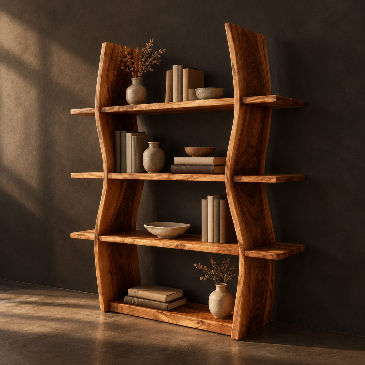 Natural wood grain detail