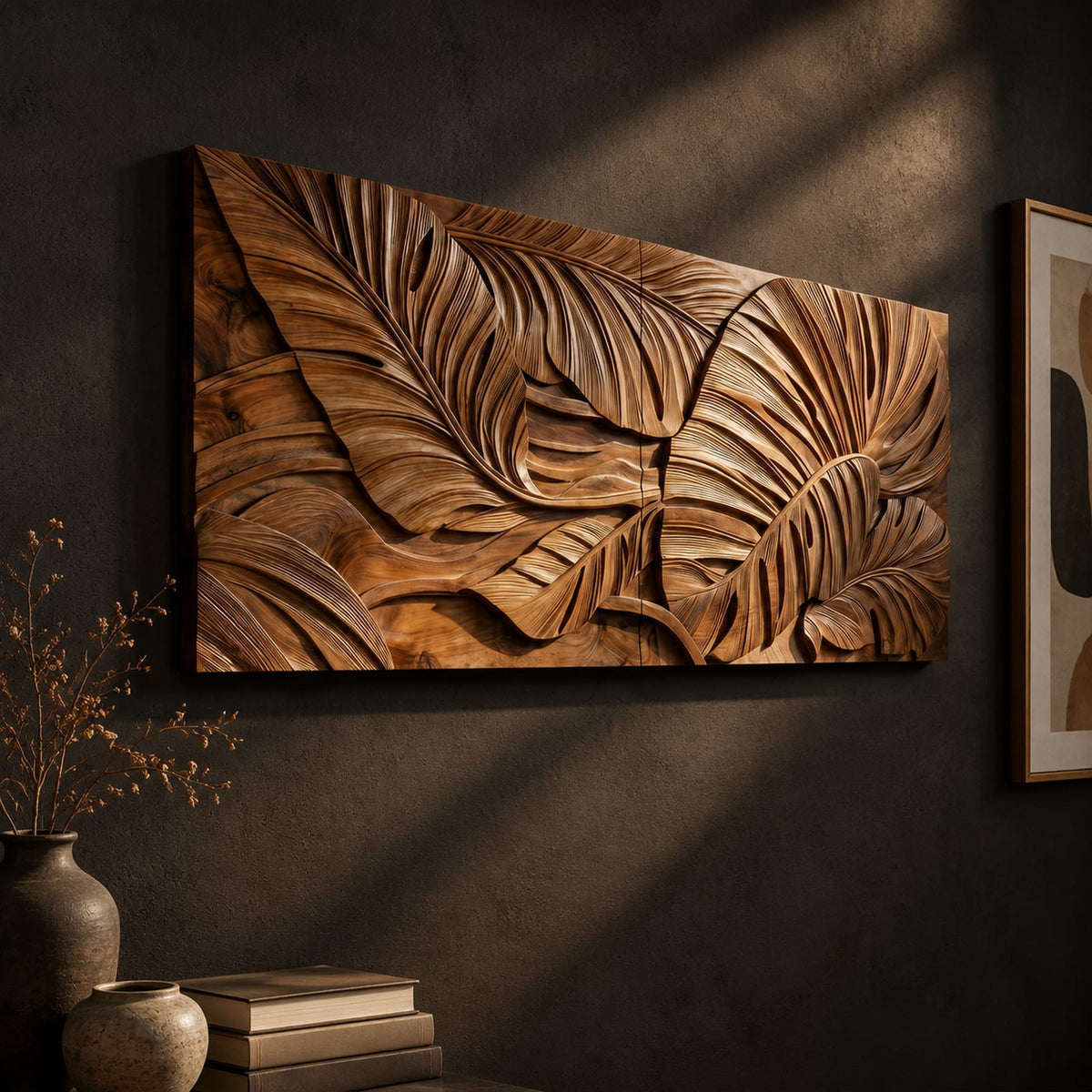 Natural wood grain detail