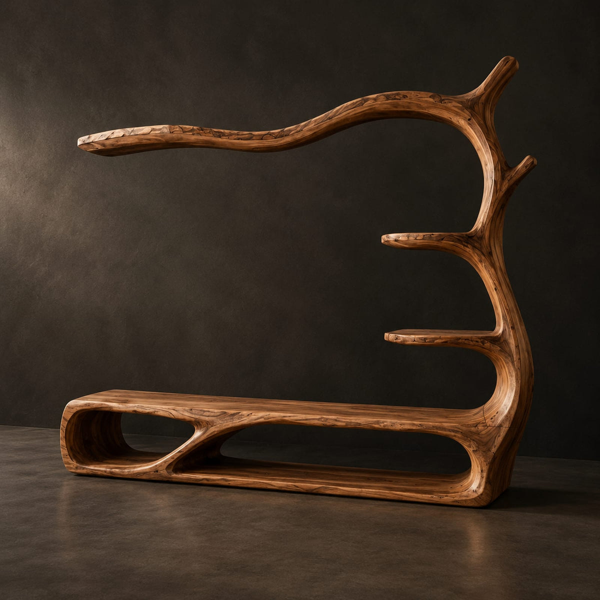 Natural wood grain detail
