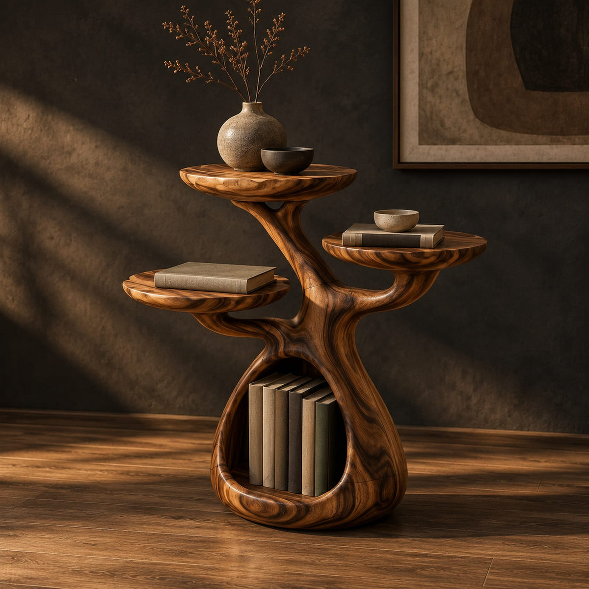 Natural wood grain detail