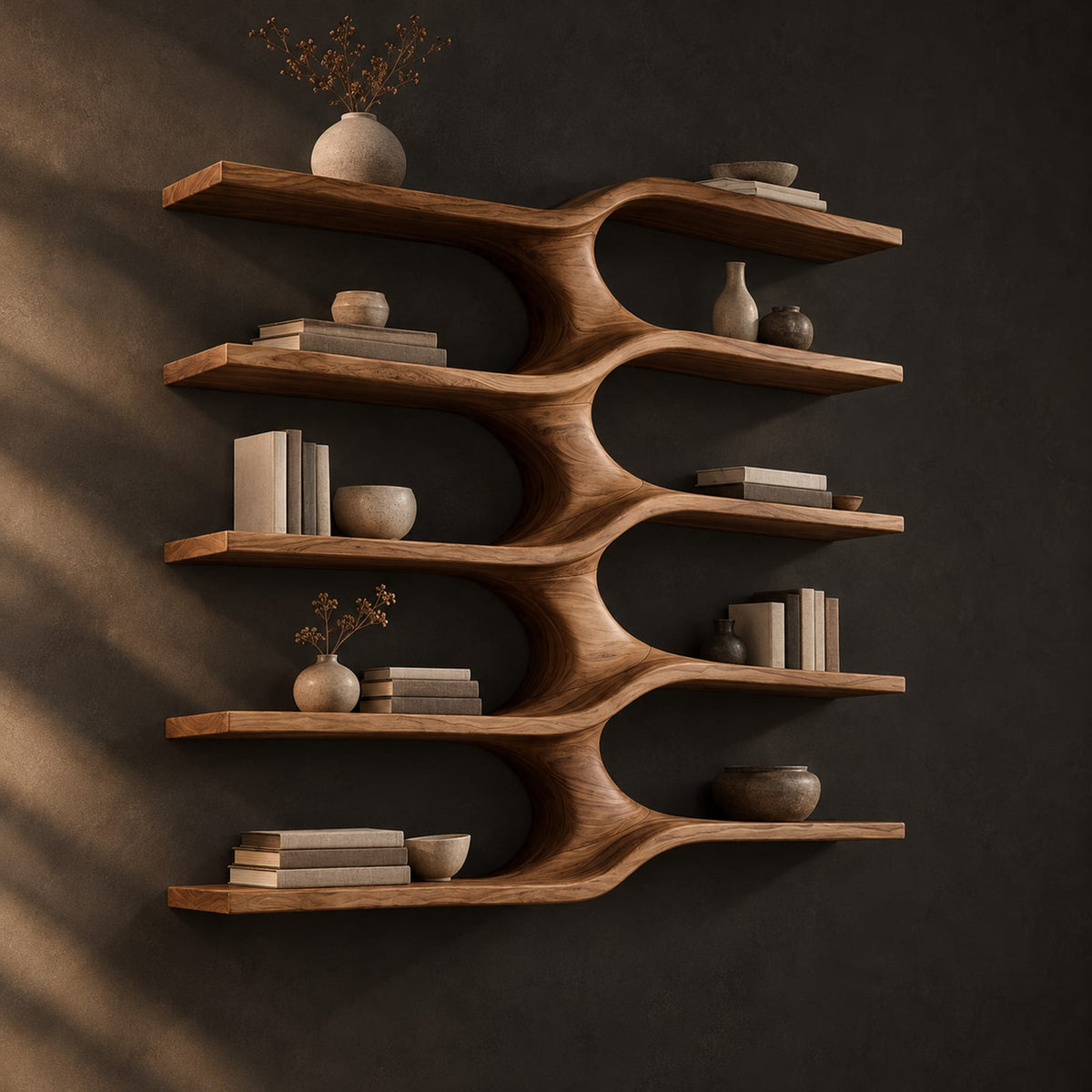 Natural wood grain detail