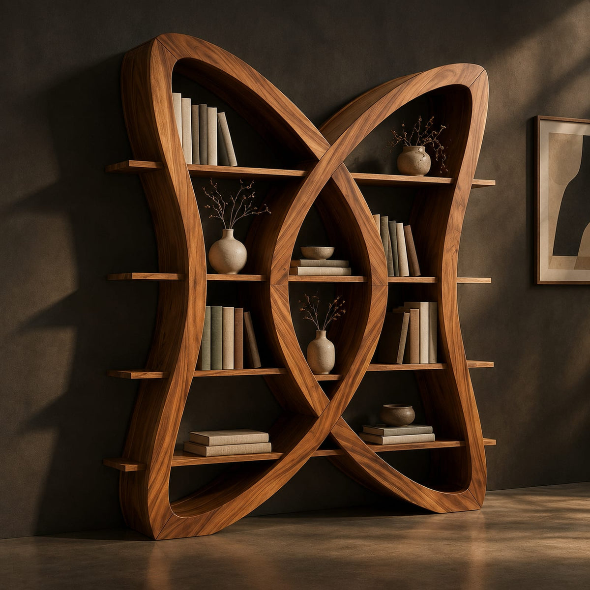 Natural wood grain detail