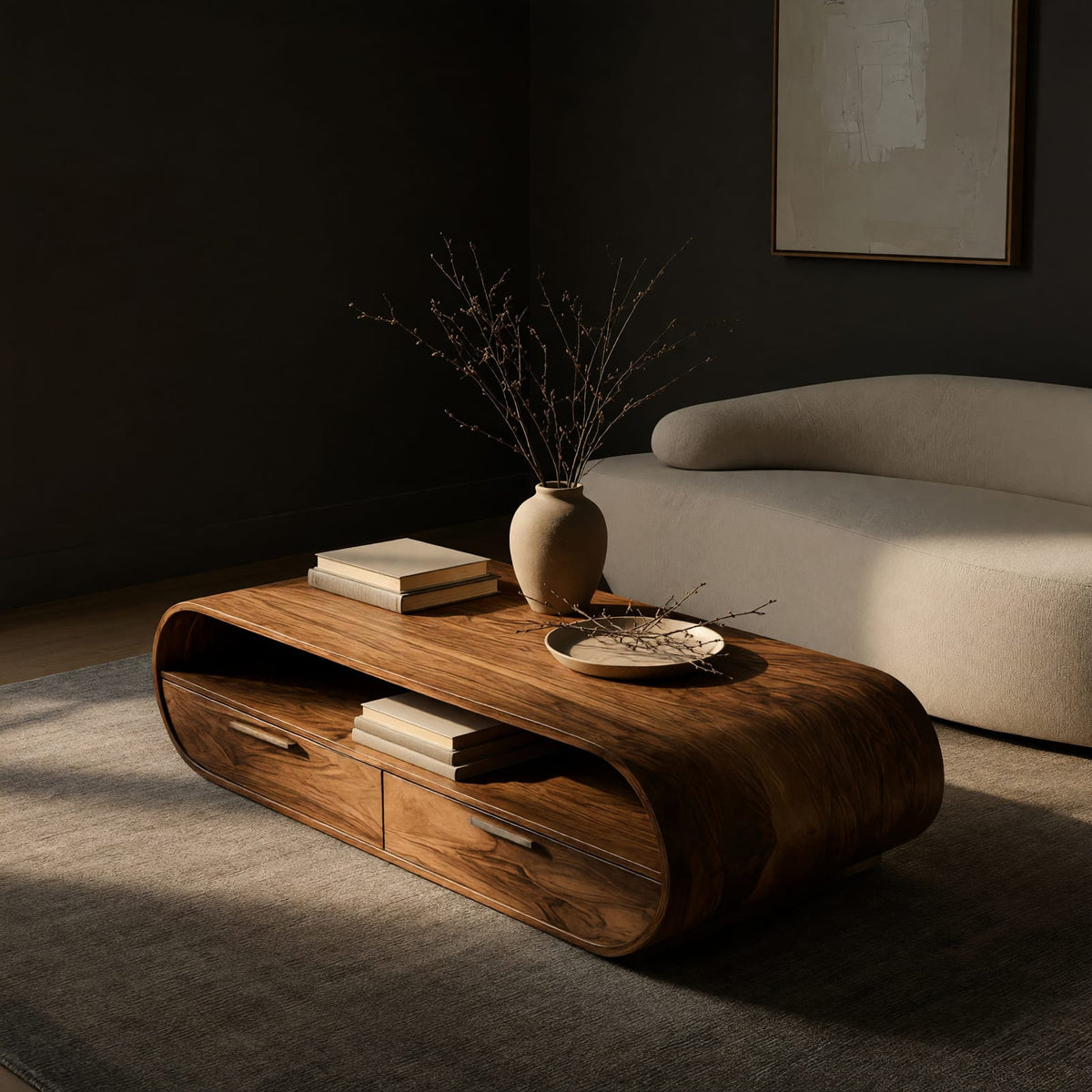 Natural wood grain detail