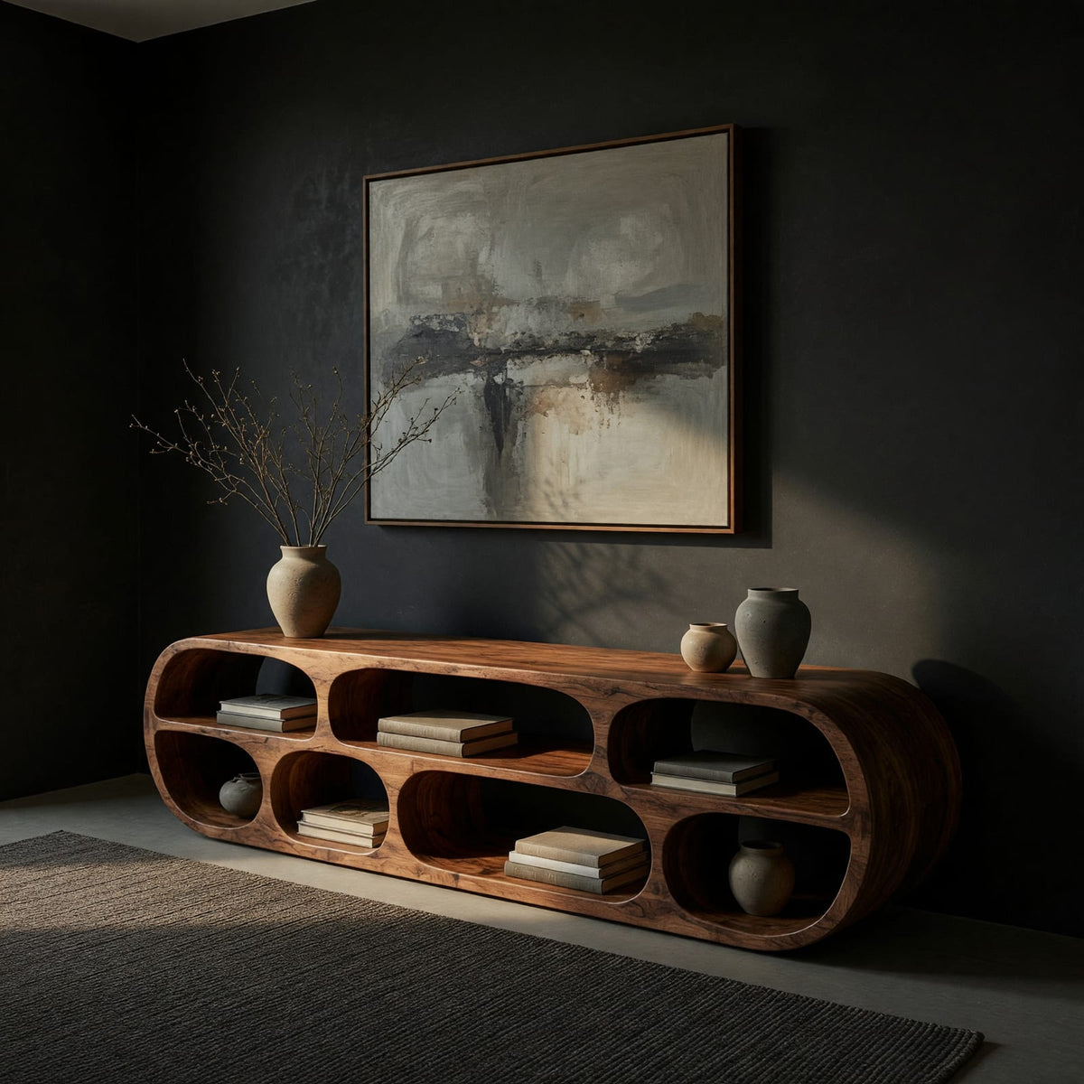 Natural wood grain detail