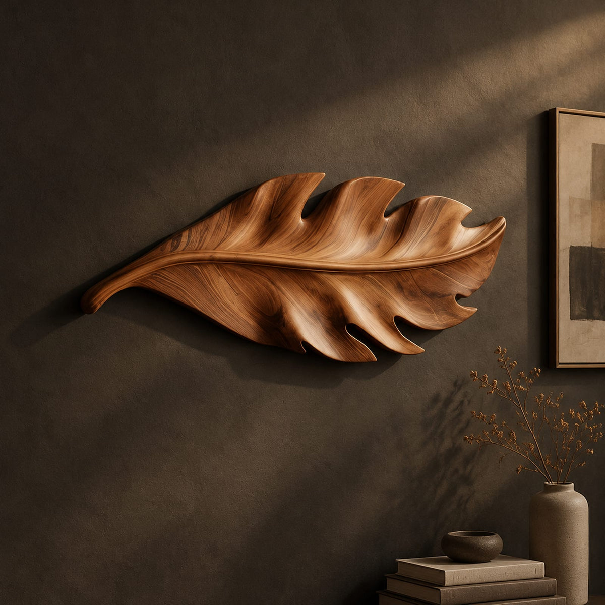Natural wood grain detail