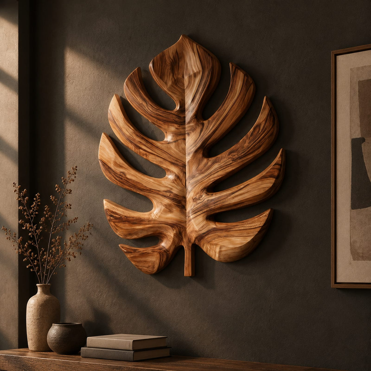 Natural wood grain detail