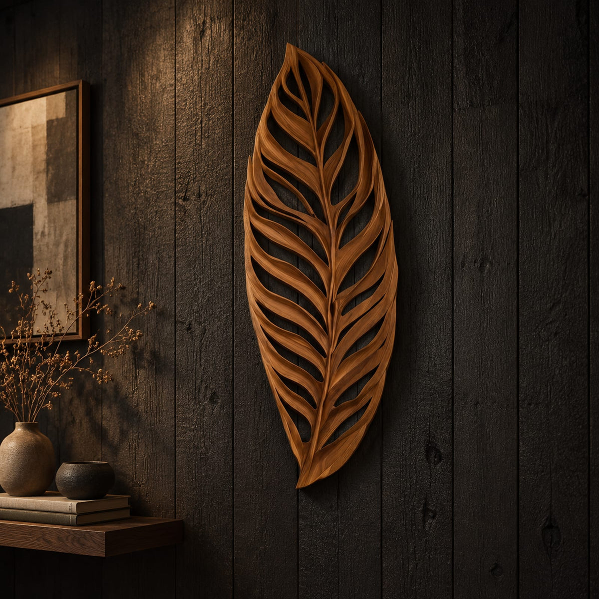 Natural wood grain detail