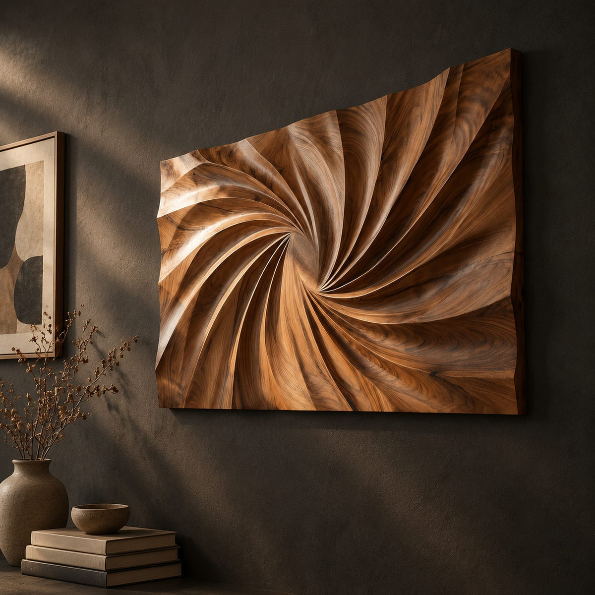 Natural wood grain detail