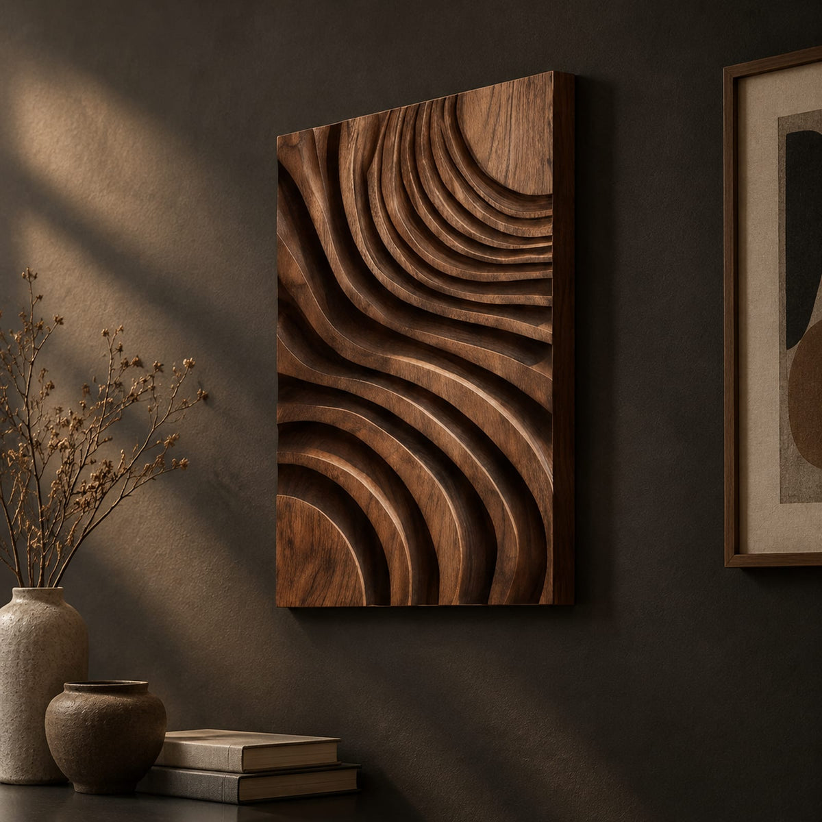 Natural wood grain detail