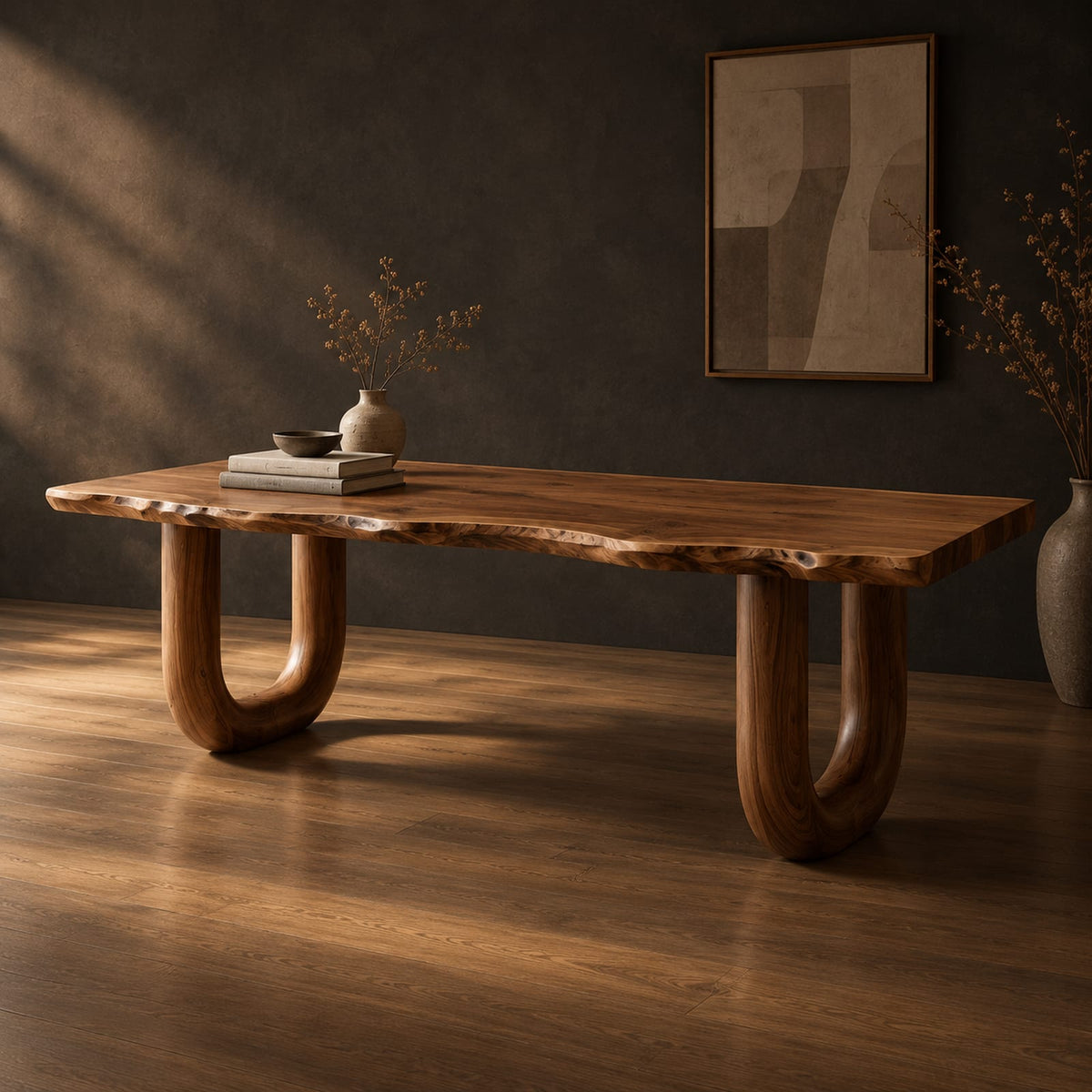 Natural wood grain detail