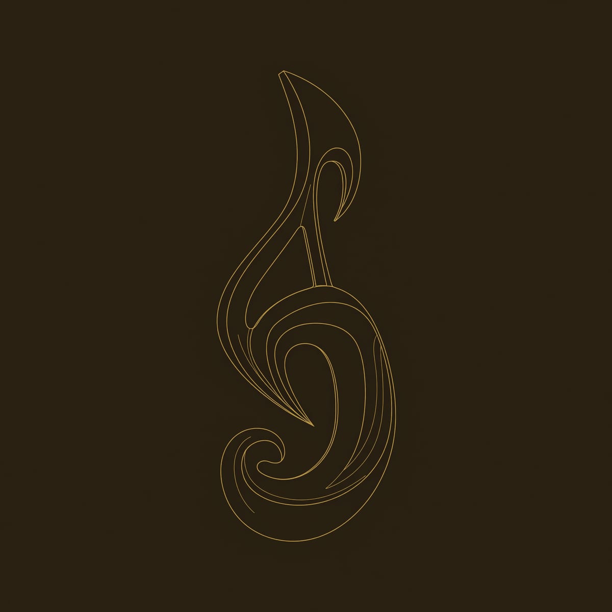 Clefline Musical Wall Sculpture, Carved from Solid Wood dimension diagram