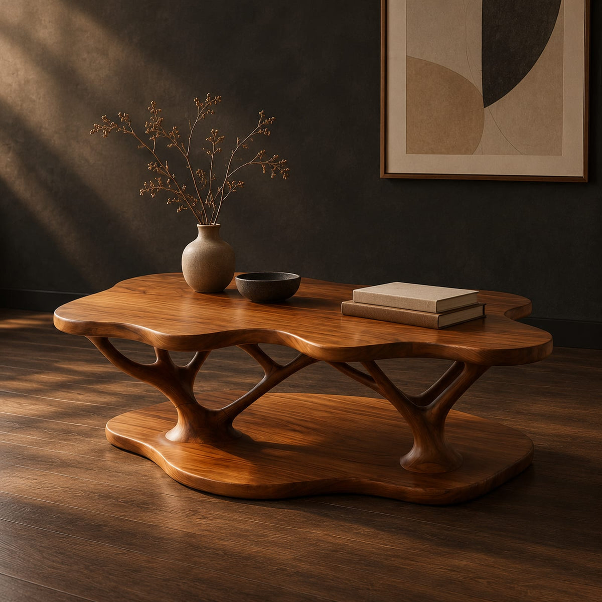 Natural wood grain detail
