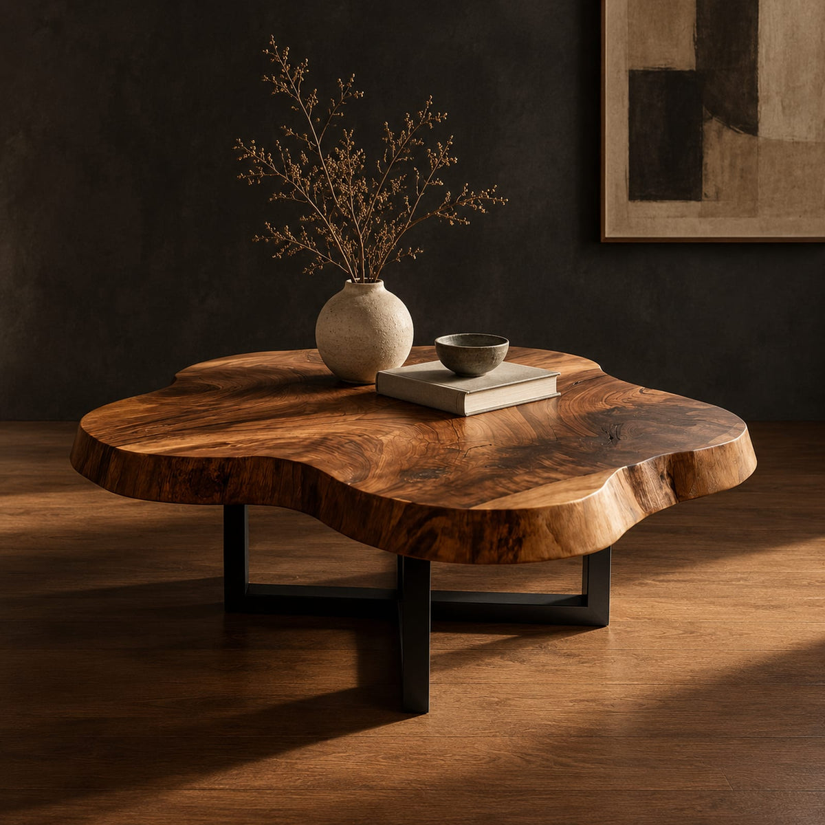 Natural wood grain detail