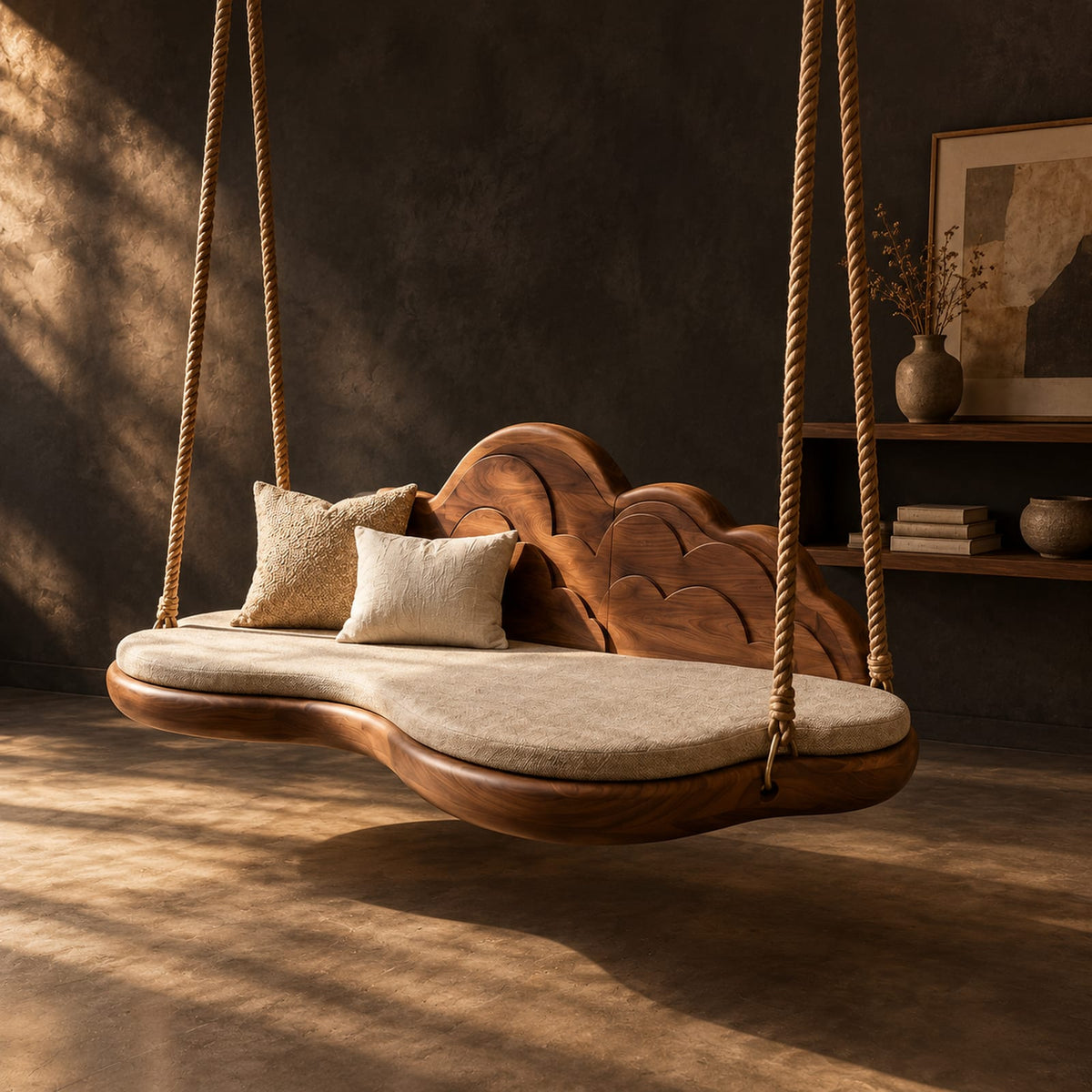 Natural wood grain detail