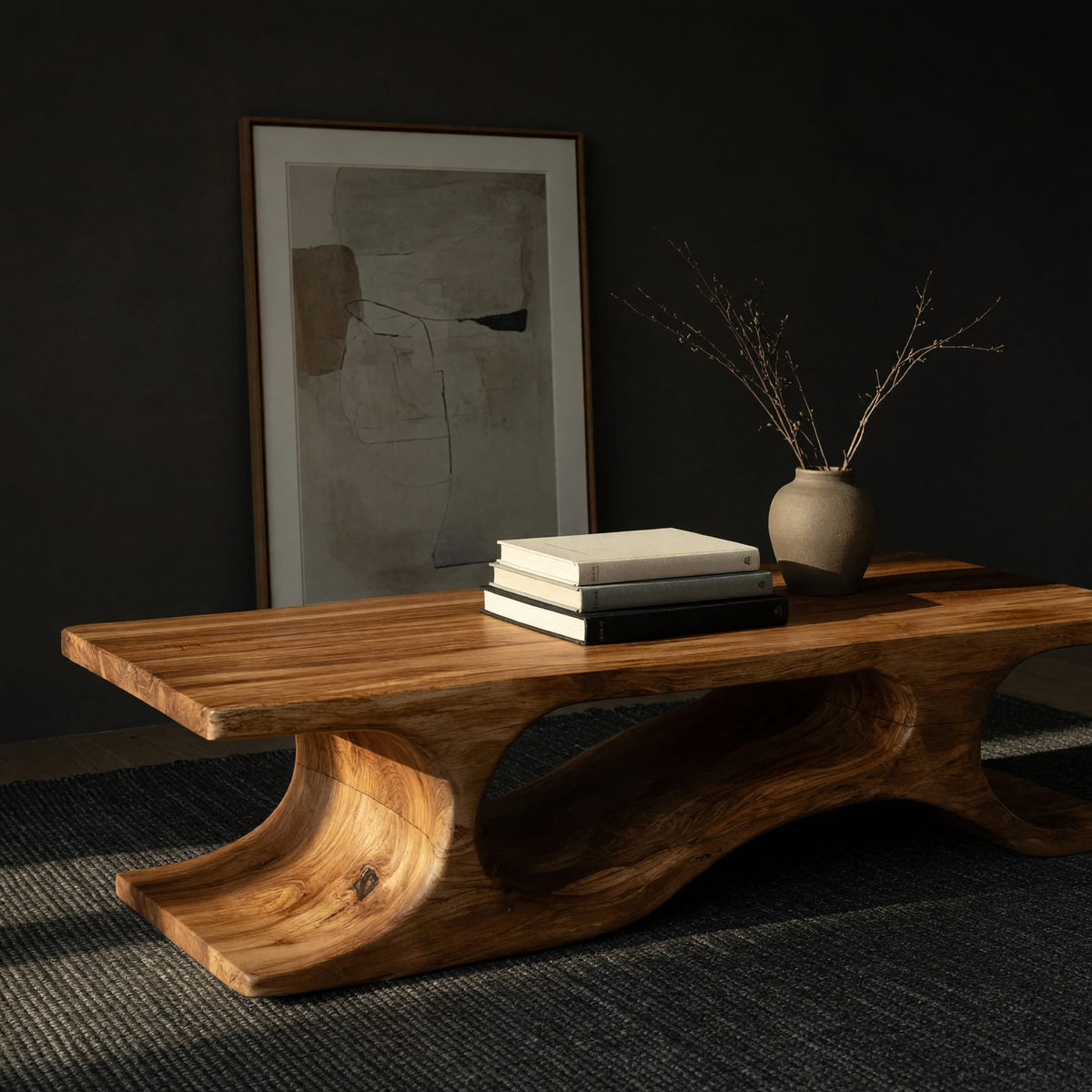 Natural wood grain detail