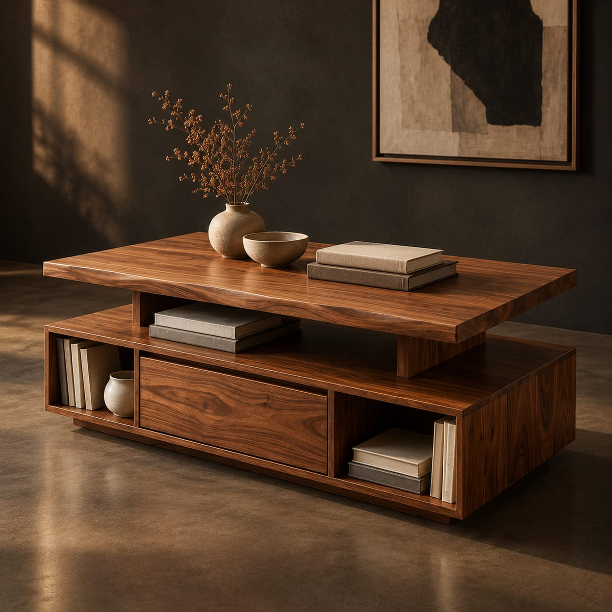Natural wood grain detail