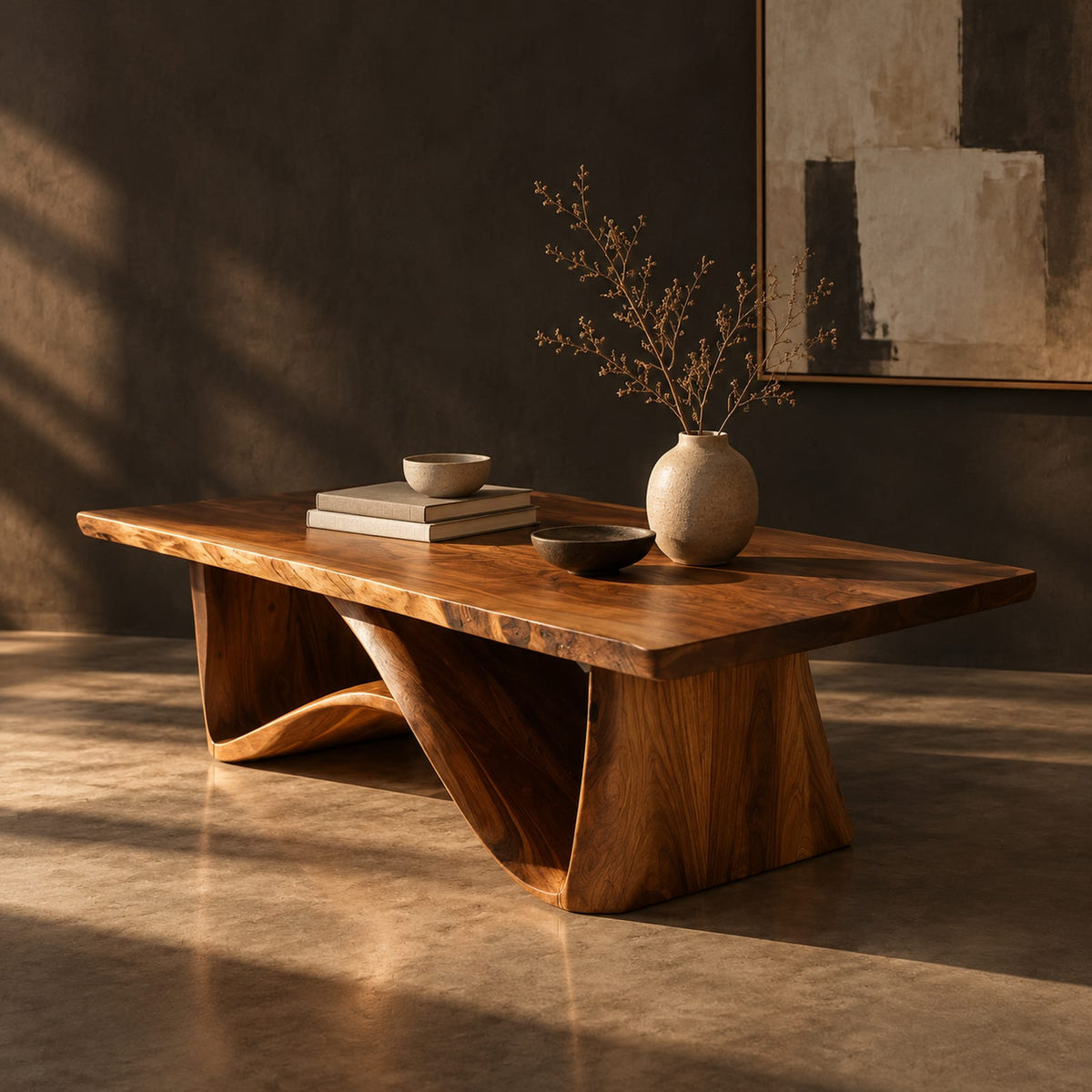 Natural wood grain detail