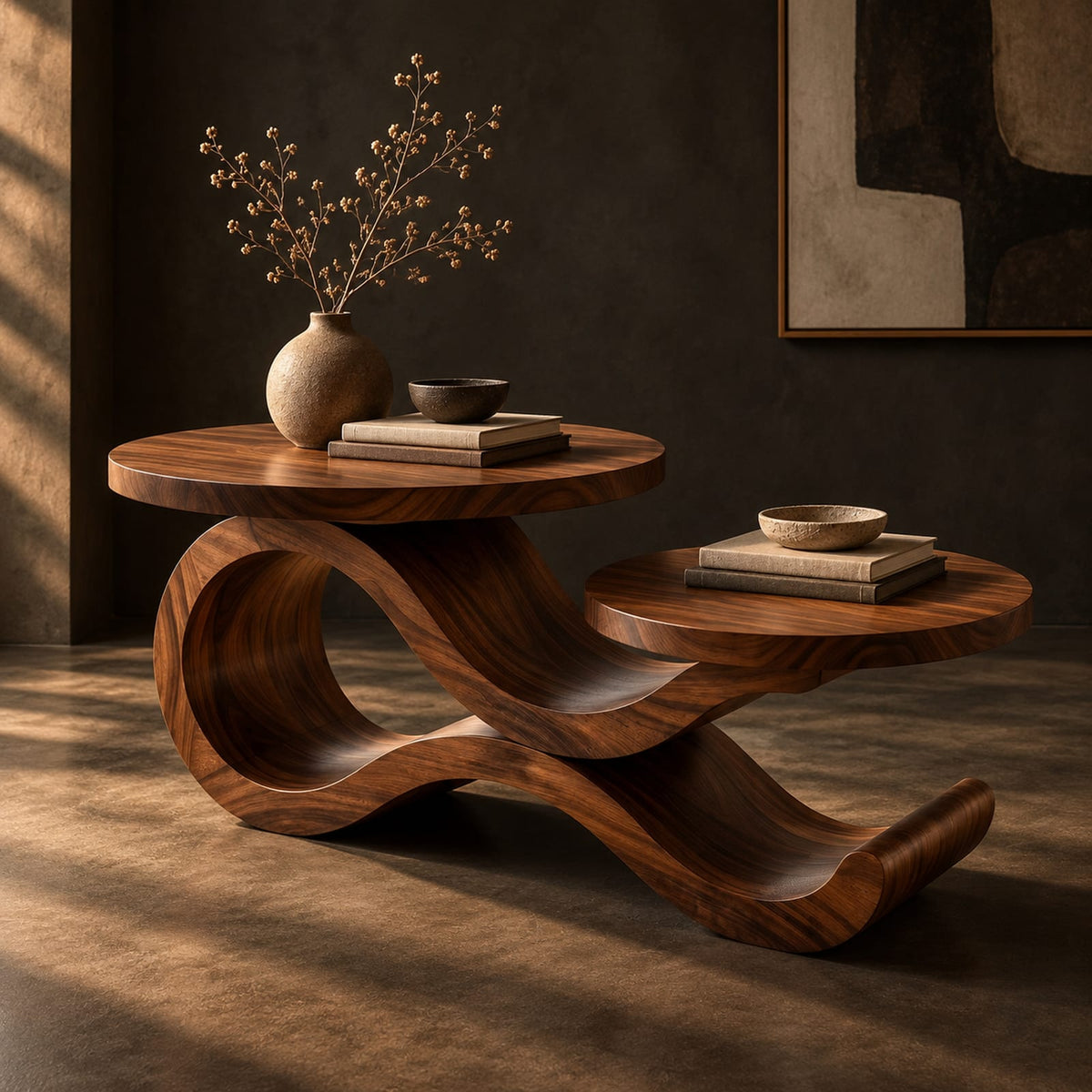 Natural wood grain detail