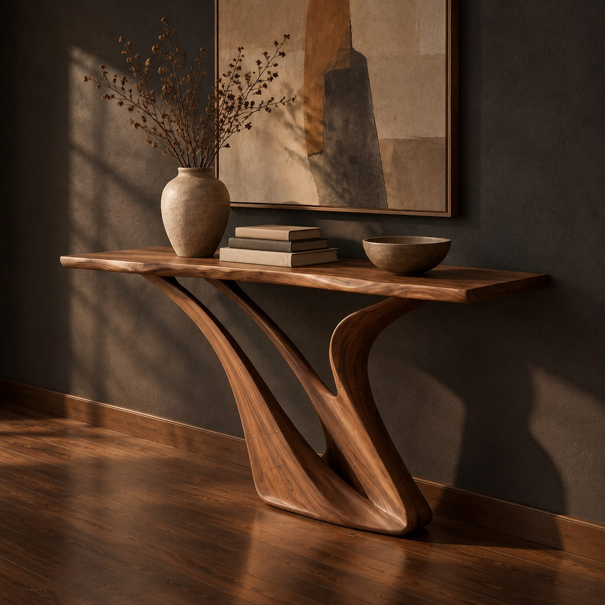 Natural wood grain detail