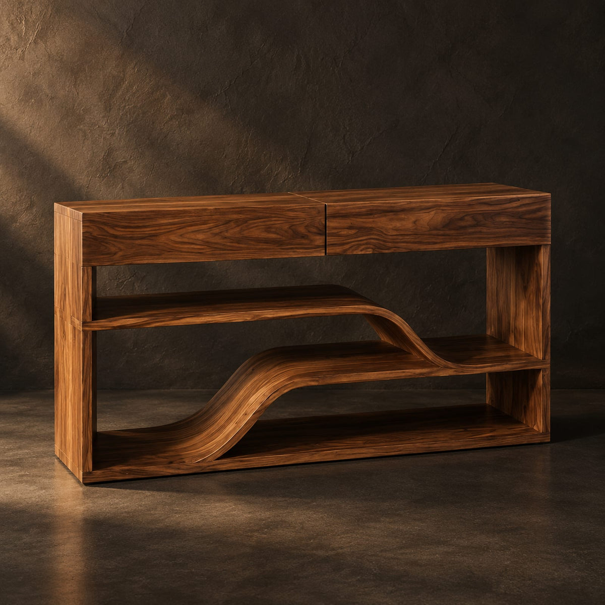 Natural wood grain detail