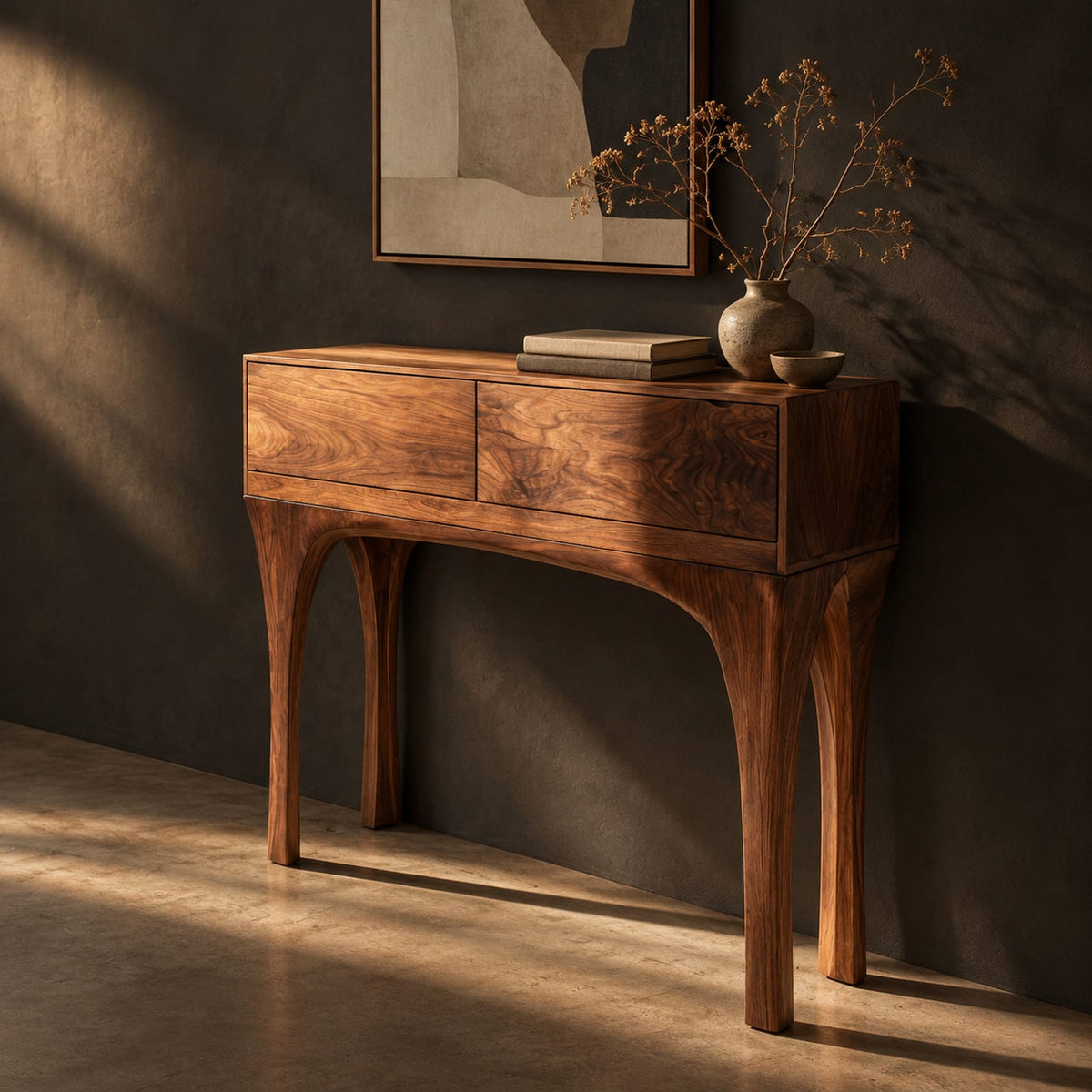 Natural wood grain detail