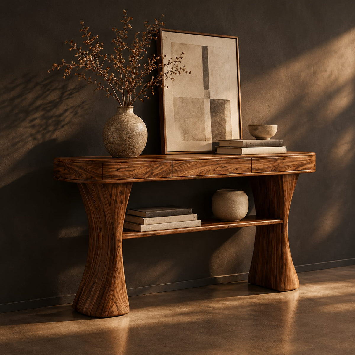 Natural wood grain detail