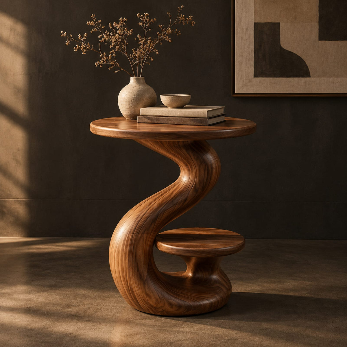 Natural wood grain detail