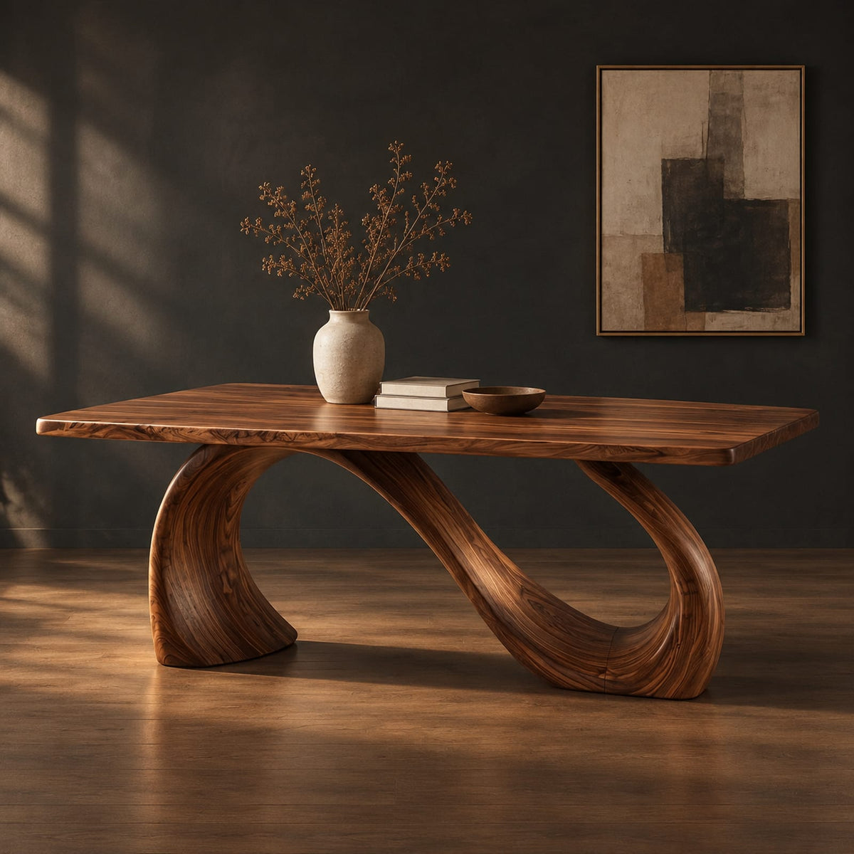 Natural wood grain detail