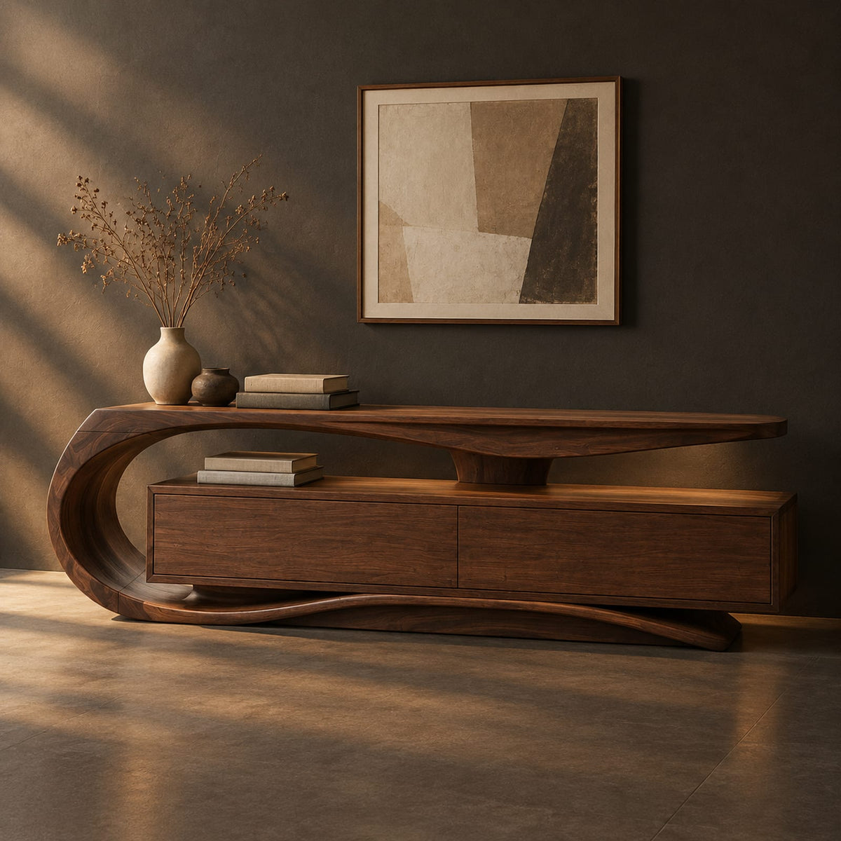 Natural wood grain detail