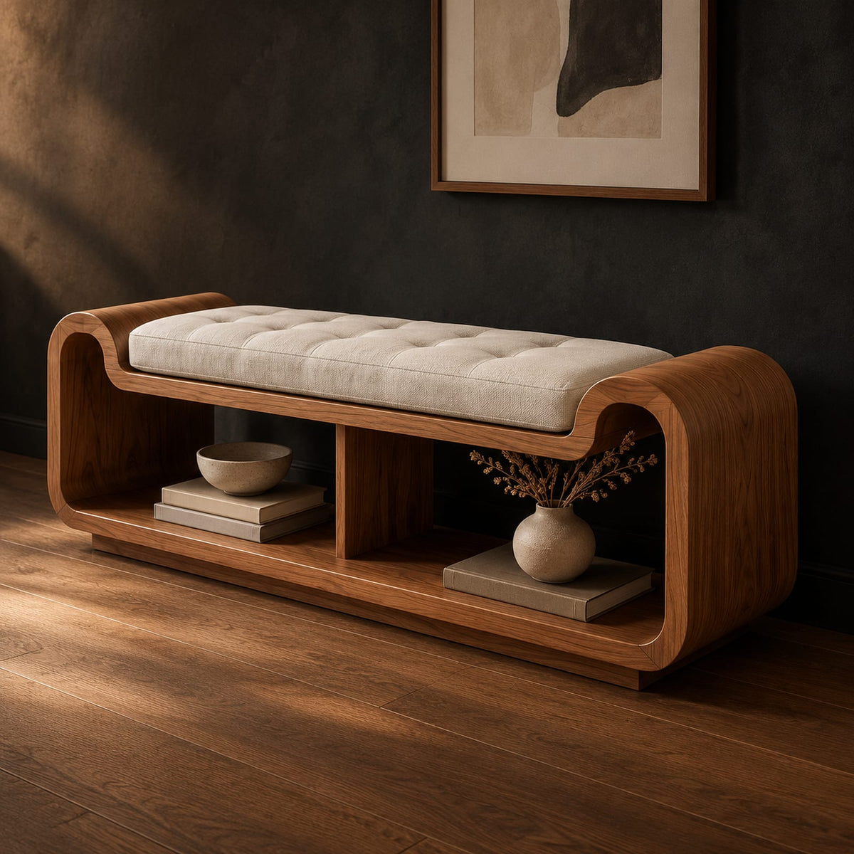 Natural wood grain detail