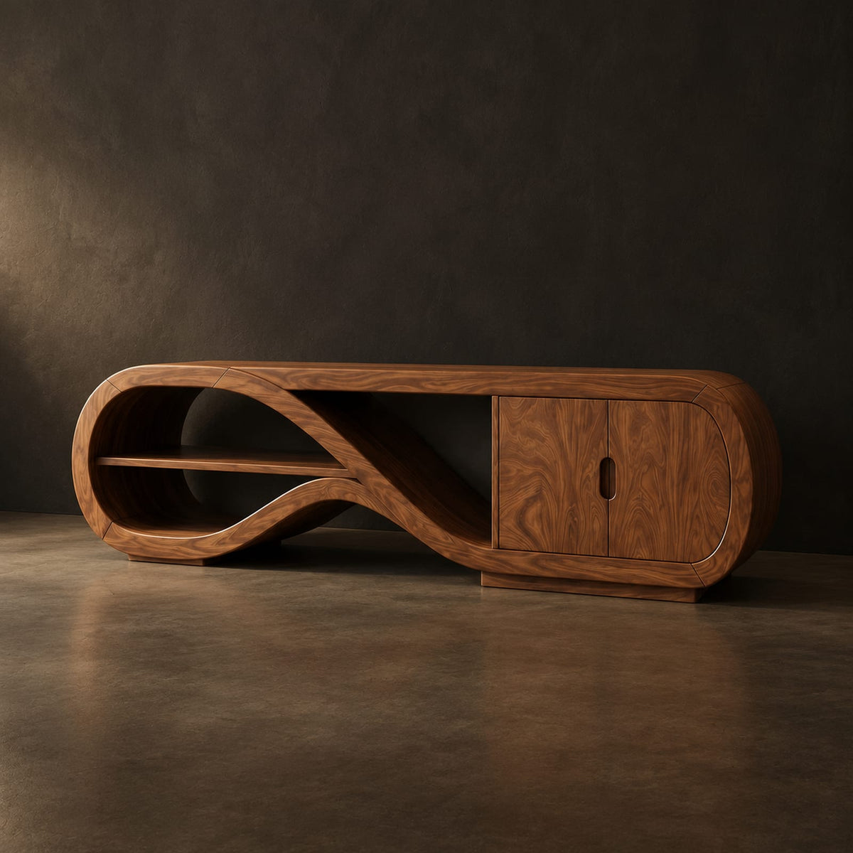 Natural wood grain detail