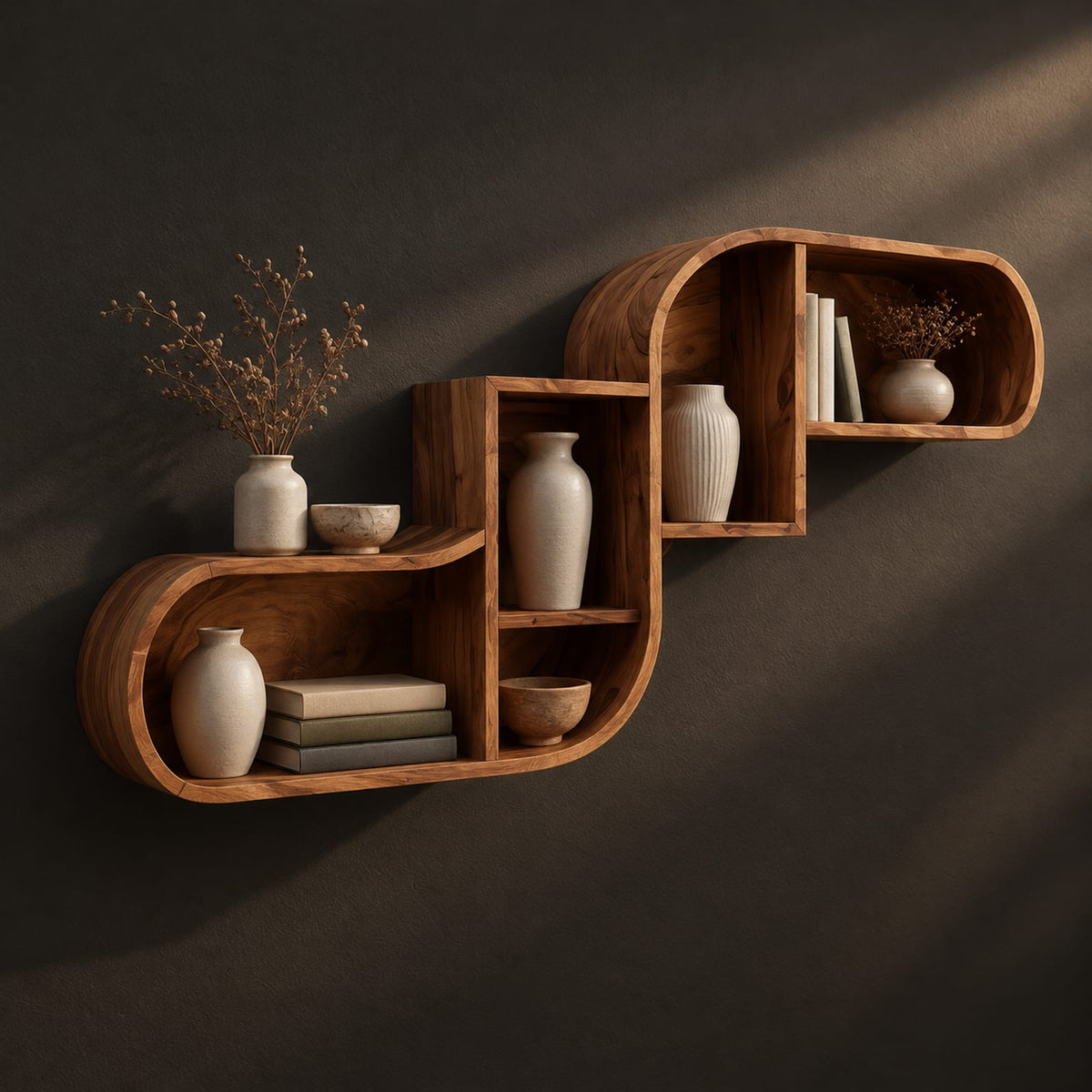 Natural wood grain detail