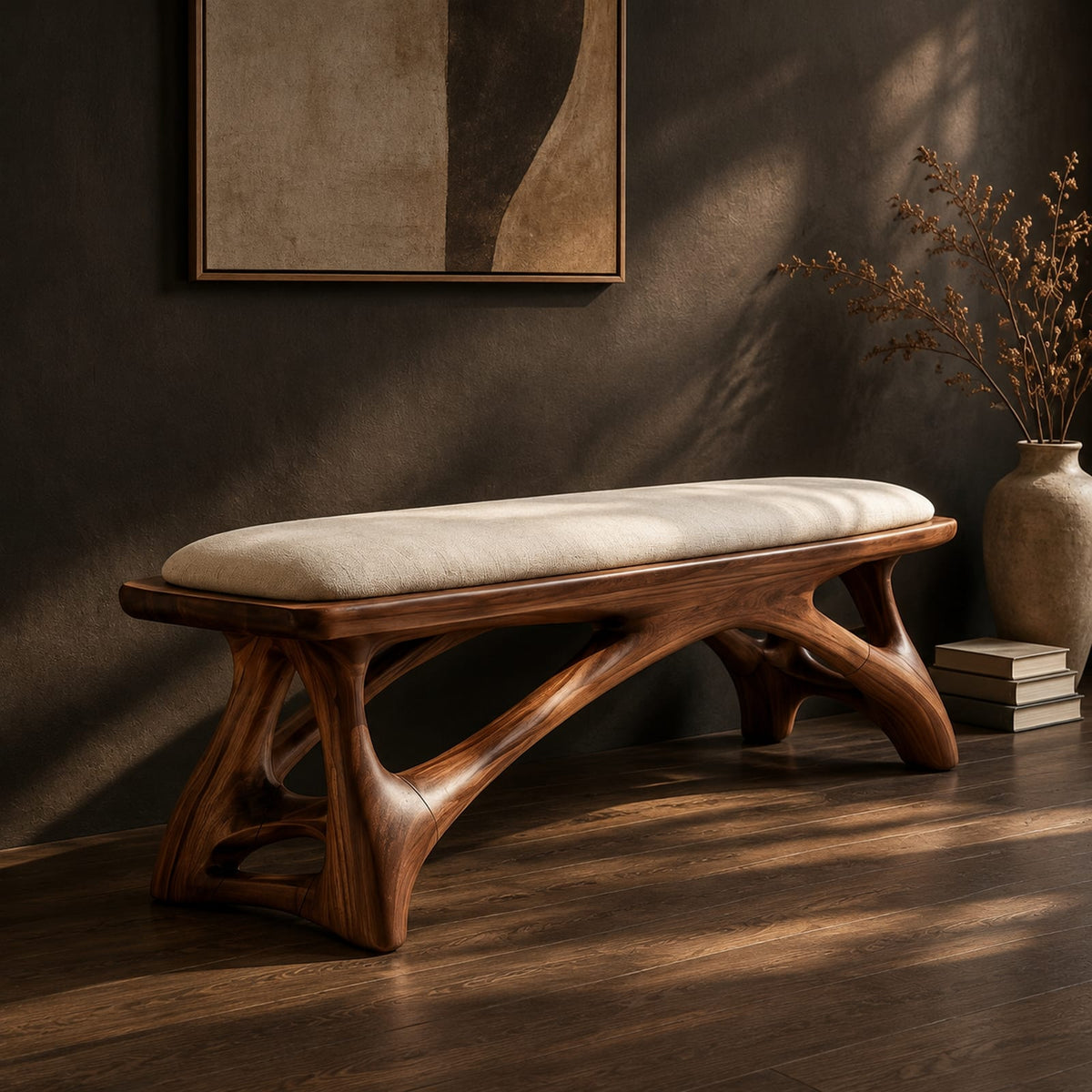 Natural wood grain detail