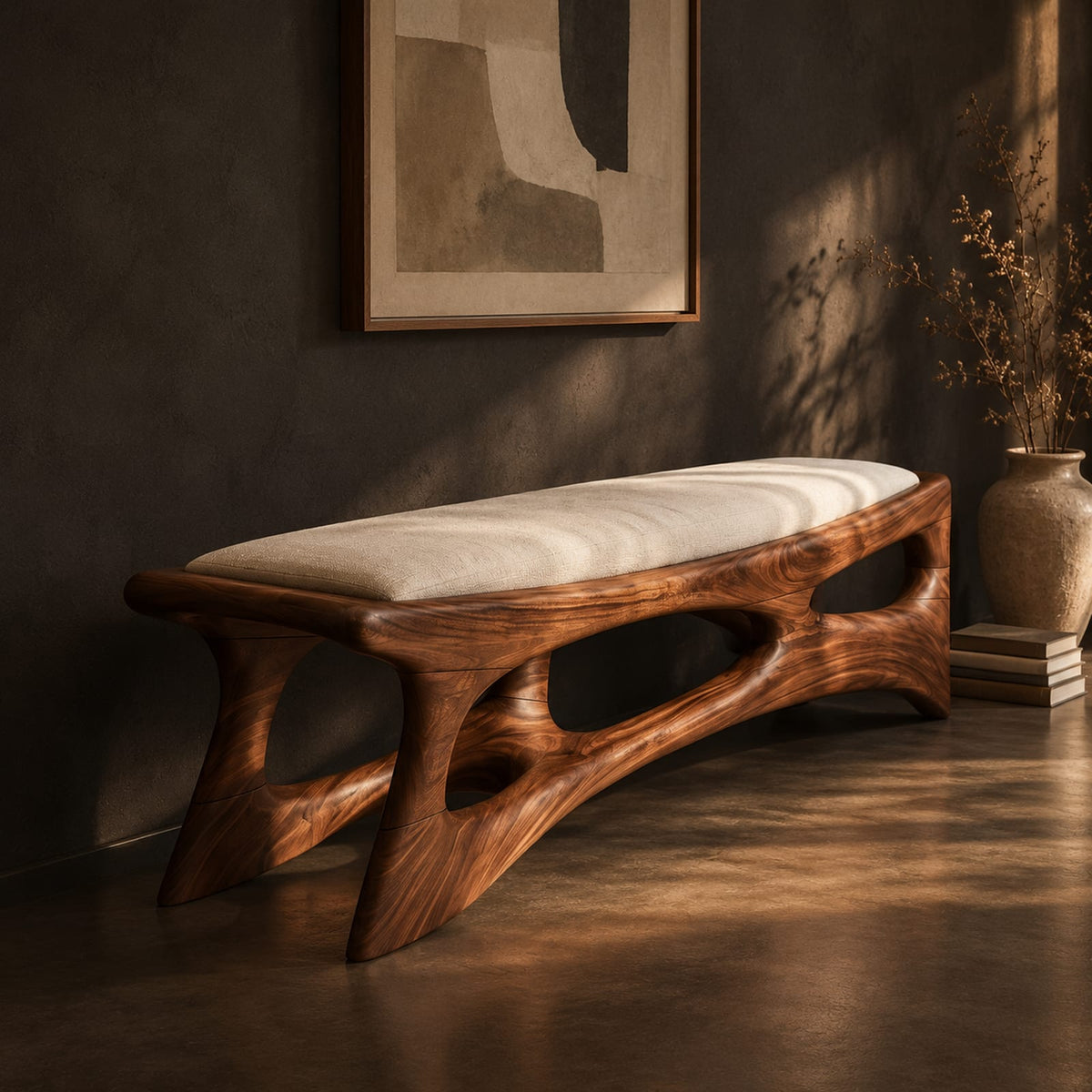 Natural wood grain detail