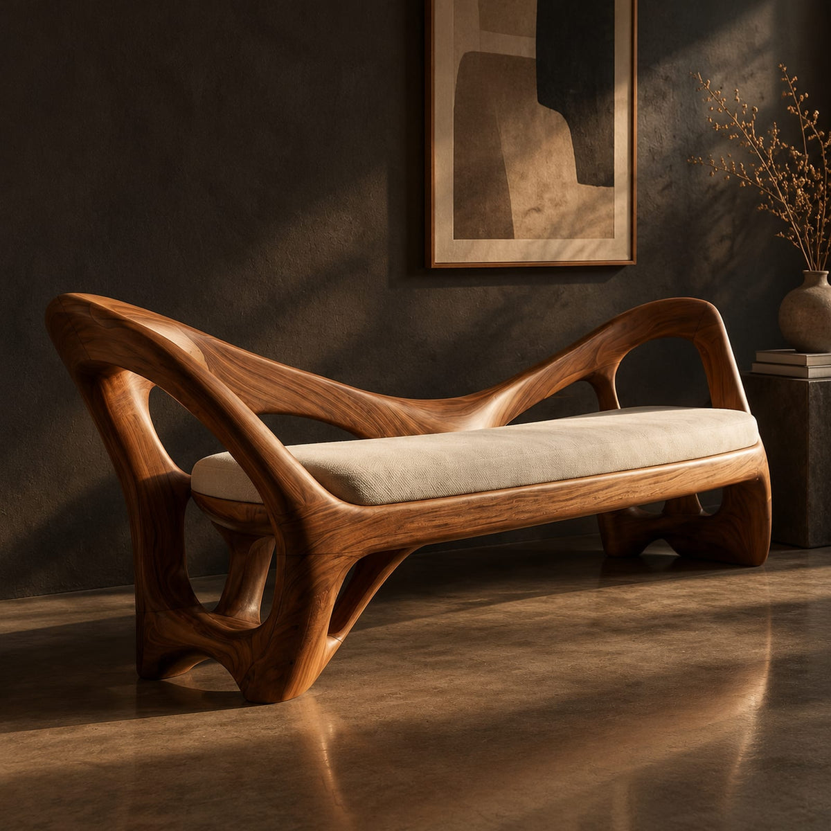 Natural wood grain detail