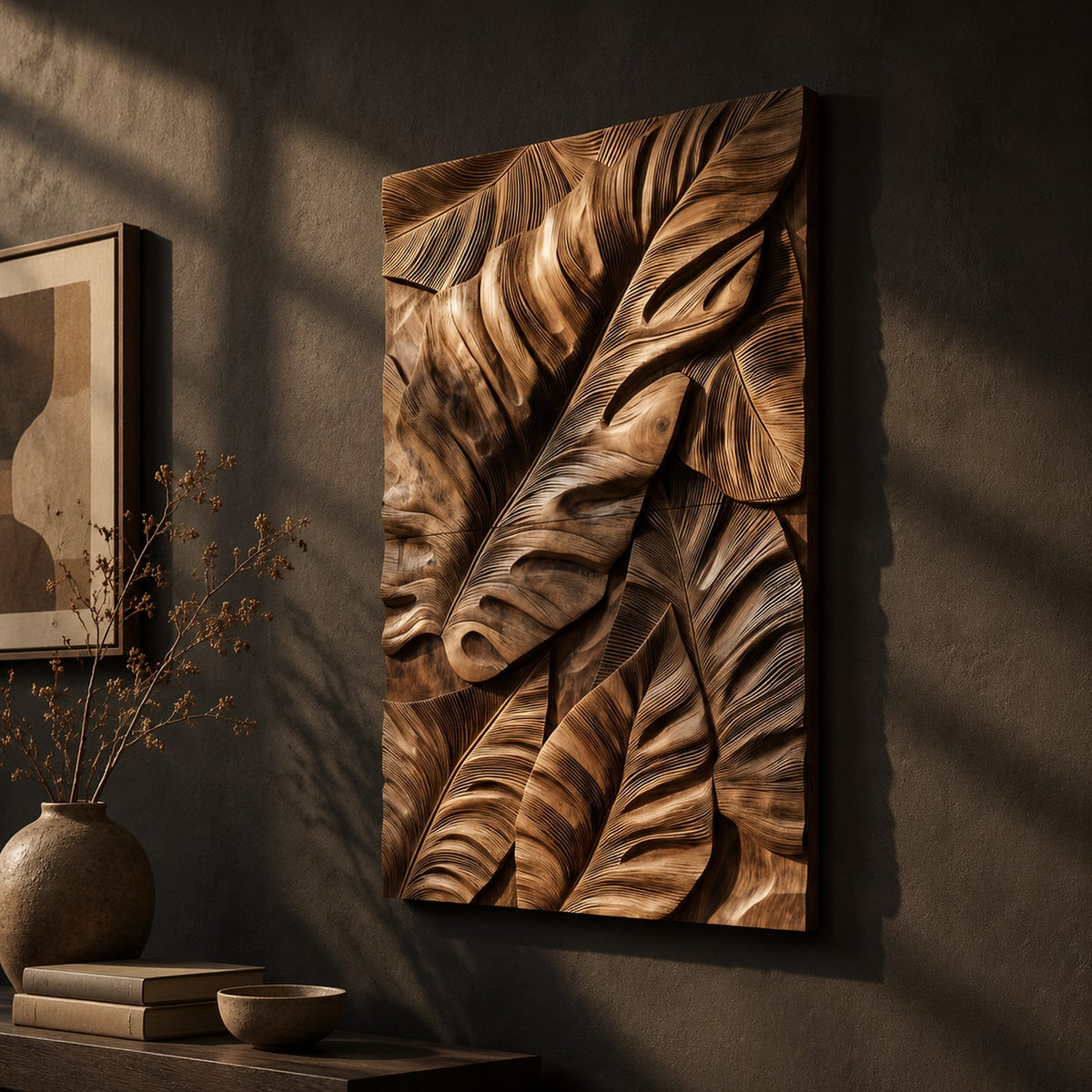 Natural wood grain detail
